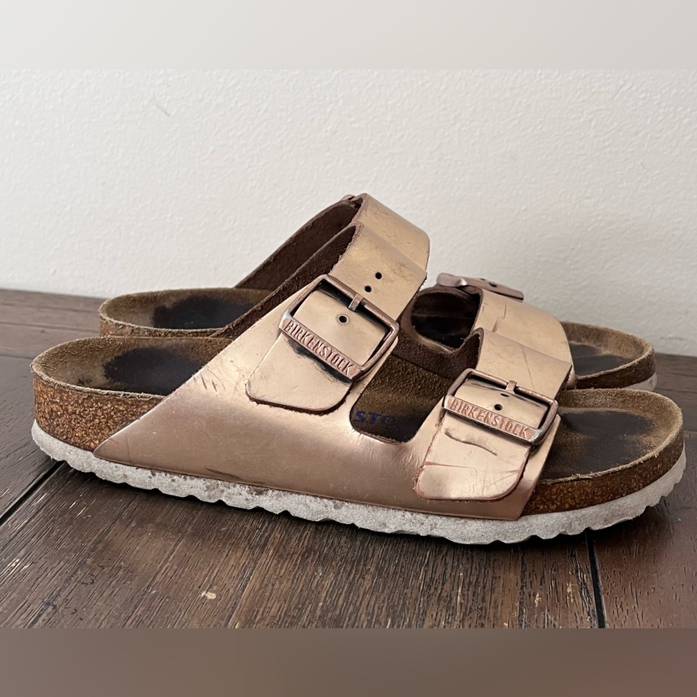 Birkenstock Arizona Sandals size 37 Women’s size 6 - Picture 6 of 9